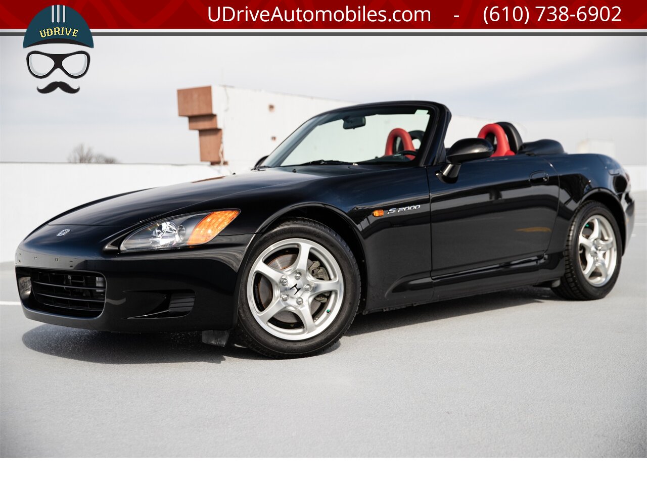 2000 Honda S2000 3k Miles Berlina Black over Red Leather   - Photo 1 - West Chester, PA 19382
