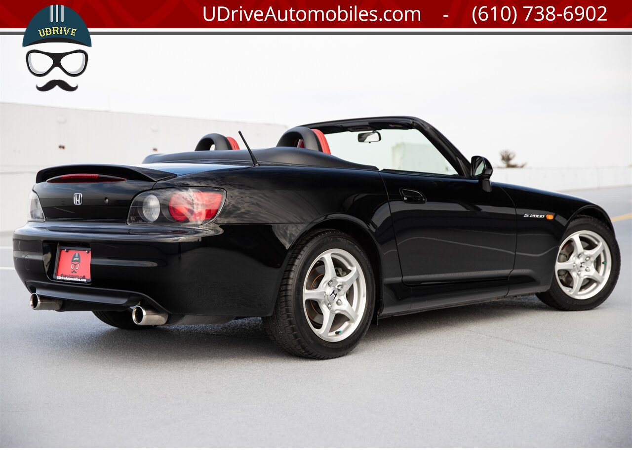 2000 Honda S2000 3k Miles Berlina Black over Red Leather   - Photo 2 - West Chester, PA 19382