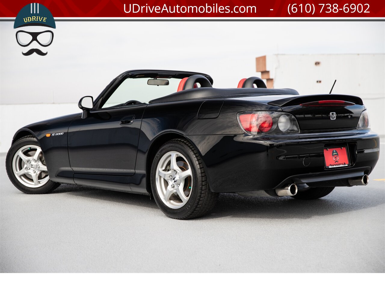 2000 Honda S2000 3k Miles Berlina Black over Red Leather   - Photo 4 - West Chester, PA 19382