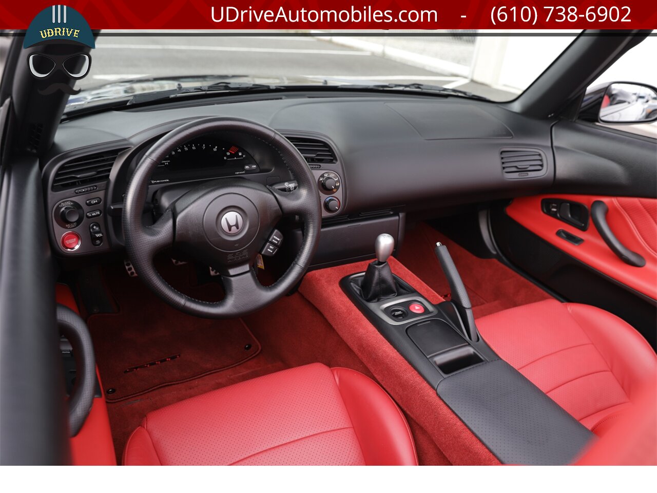 2000 Honda S2000 3k Miles Berlina Black over Red Leather   - Photo 27 - West Chester, PA 19382