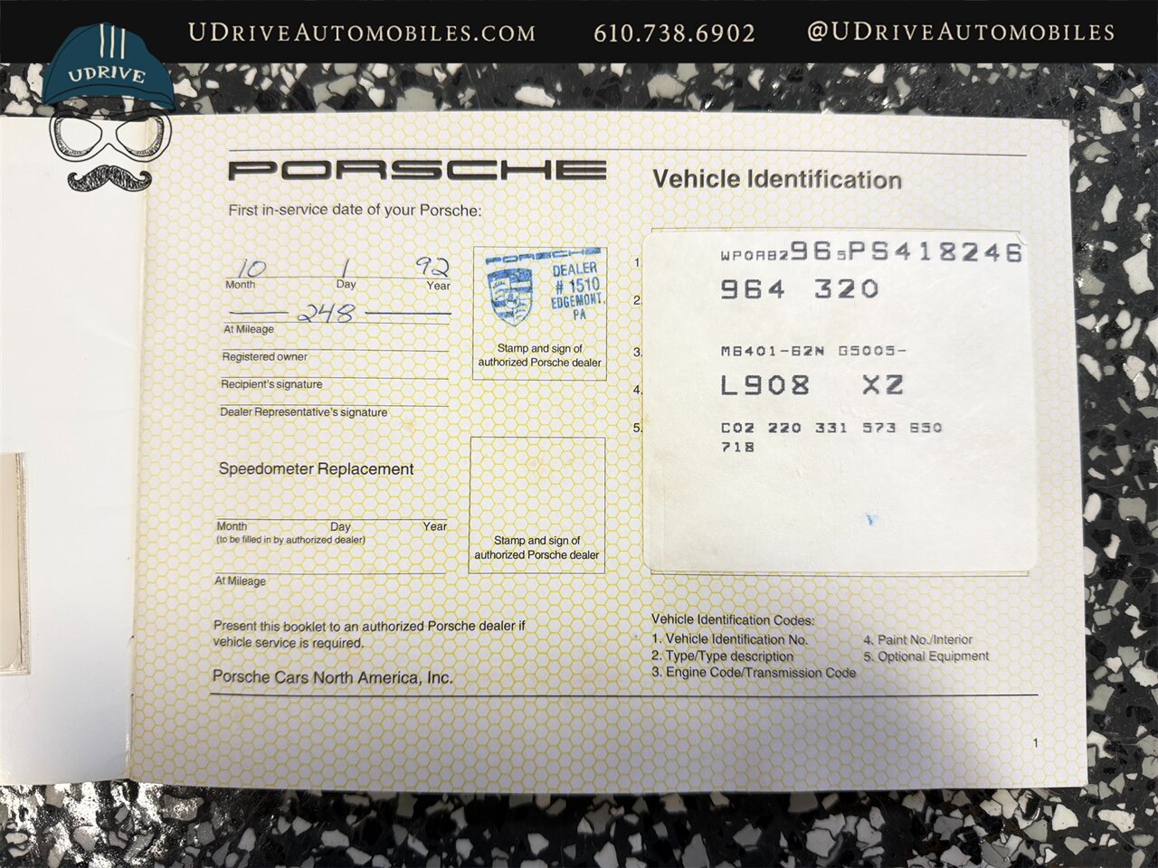 1993 Porsche 911 RS America  All 4 Options LSD AC Sunroof Radio - Photo 119 - West Chester, PA 19382