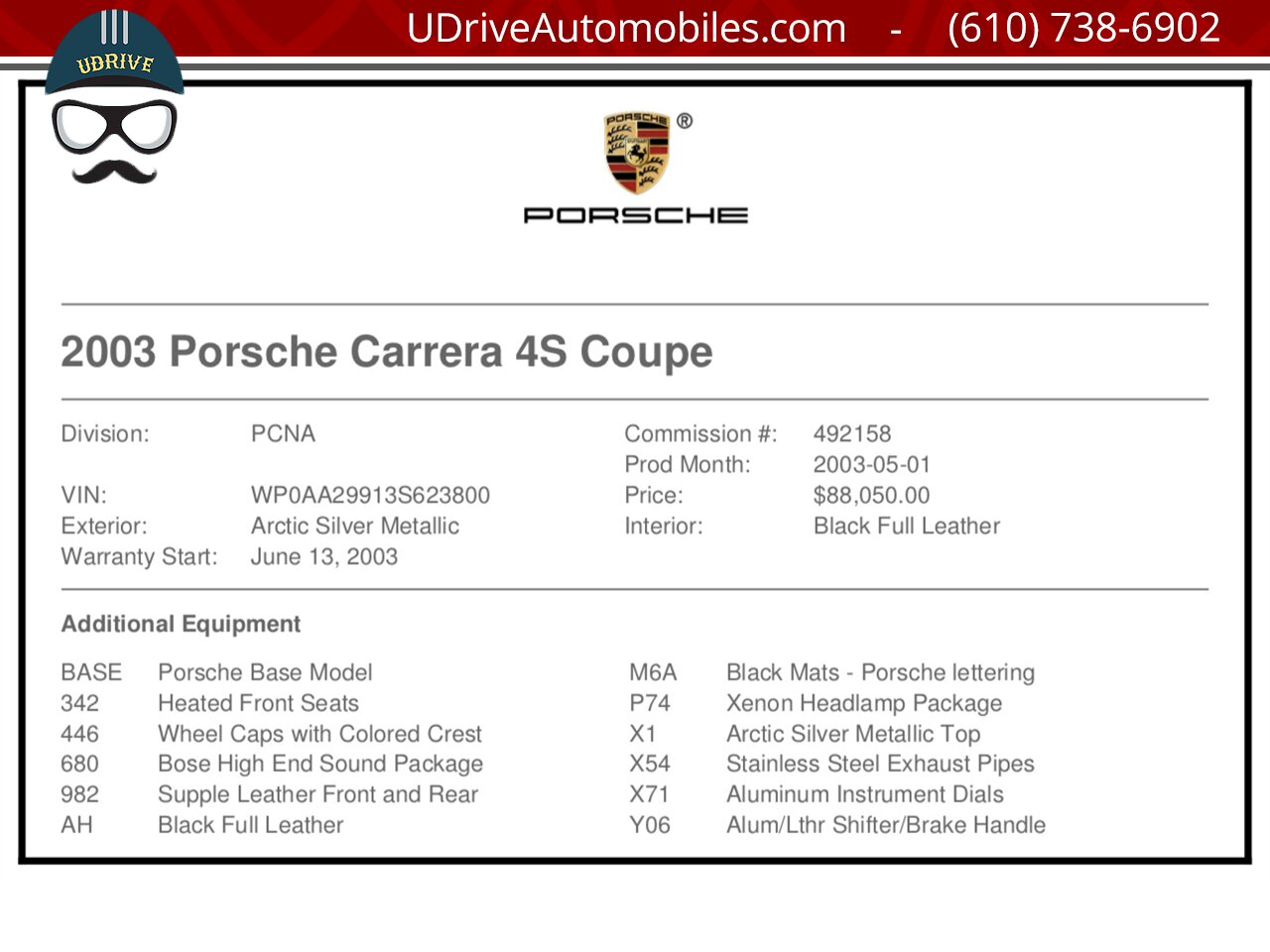 2003 Porsche 911 Carrera 4S C4S 6 Speed Manual IMS Retrofit   - Photo 2 - West Chester, PA 19382