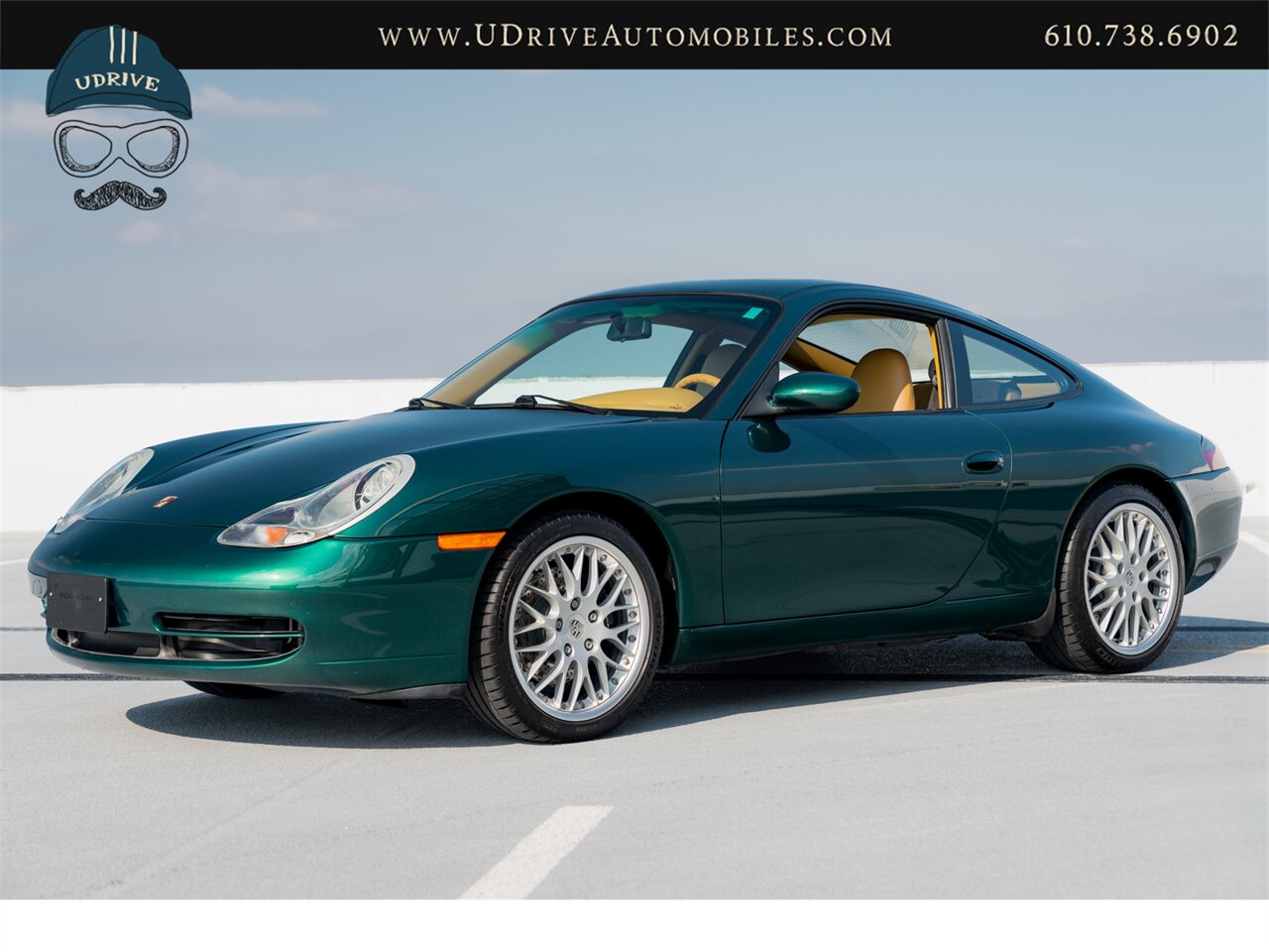 2001 Porsche 911 Carrera 996 Coupe 6 Speed Rare Rain Forest Green  IMS Retrofit Detailed Service History - Photo 11 - West Chester, PA 19382