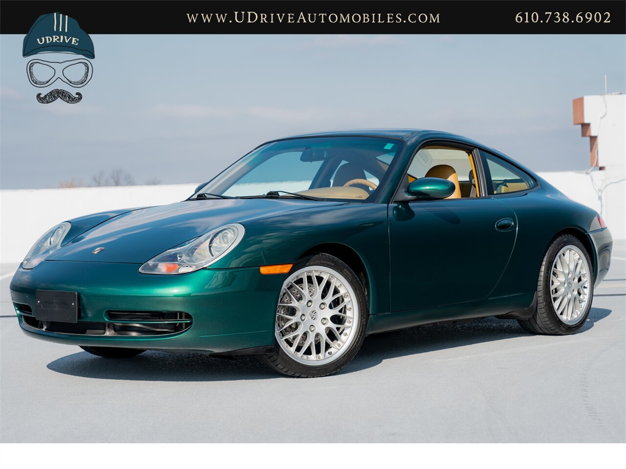 2001 Porsche 911 Carrera 996 Coupe 6 Speed Rare Rain Forest Green  IMS Retrofit Detailed Service History - Photo 1 - West Chester, PA 19382