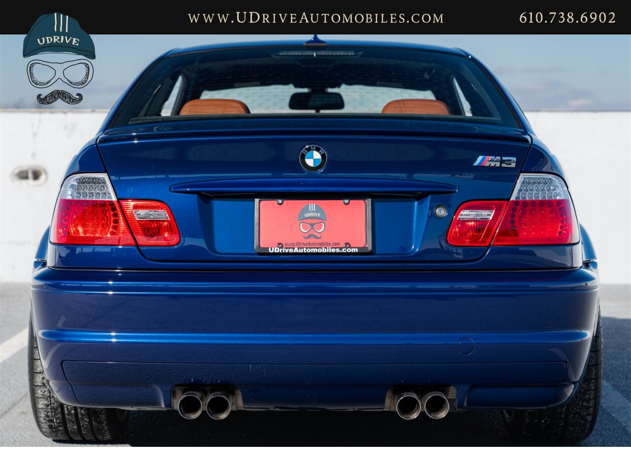 2006 BMW M3 E46 6 Speed Manual Competition Pkg Interlagos Blue  Cinnamon Leather - Photo 20 - West Chester, PA 19382