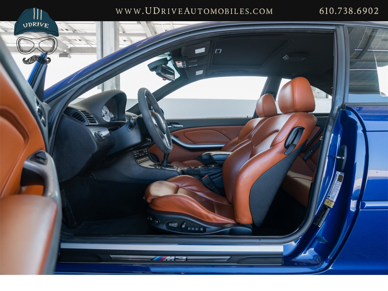 2006 BMW M3 E46 6 Speed Manual Competition Pkg Interlagos Blue  Cinnamon Leather - Photo 27 - West Chester, PA 19382