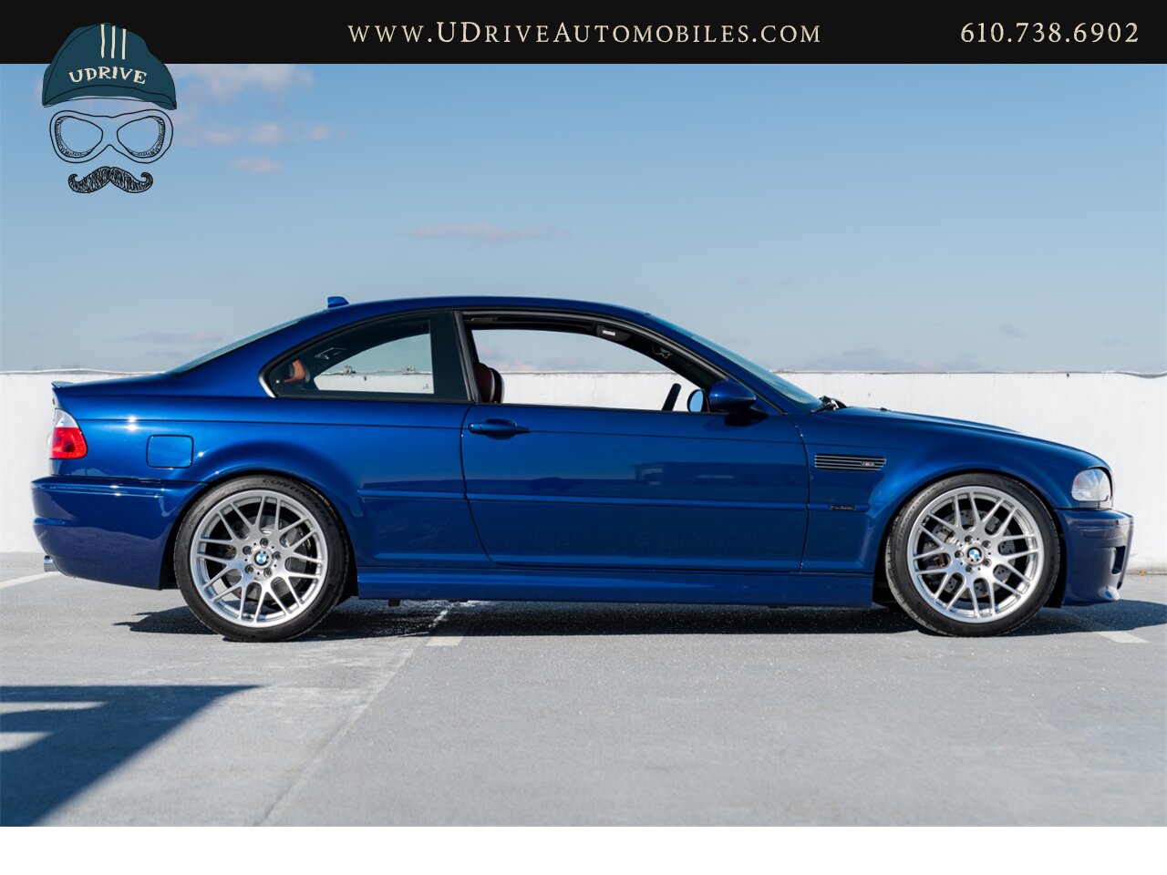 2006 BMW M3 E46 6 Speed Manual Competition Pkg Interlagos Blue  Cinnamon Leather - Photo 17 - West Chester, PA 19382