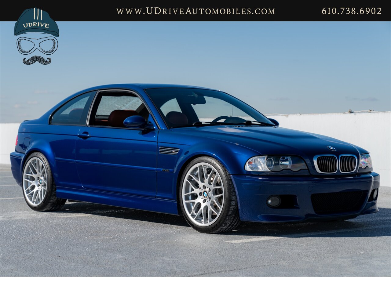 2006 BMW M3 E46 6 Speed Manual Competition Pkg Interlagos Blue  Cinnamon Leather - Photo 15 - West Chester, PA 19382
