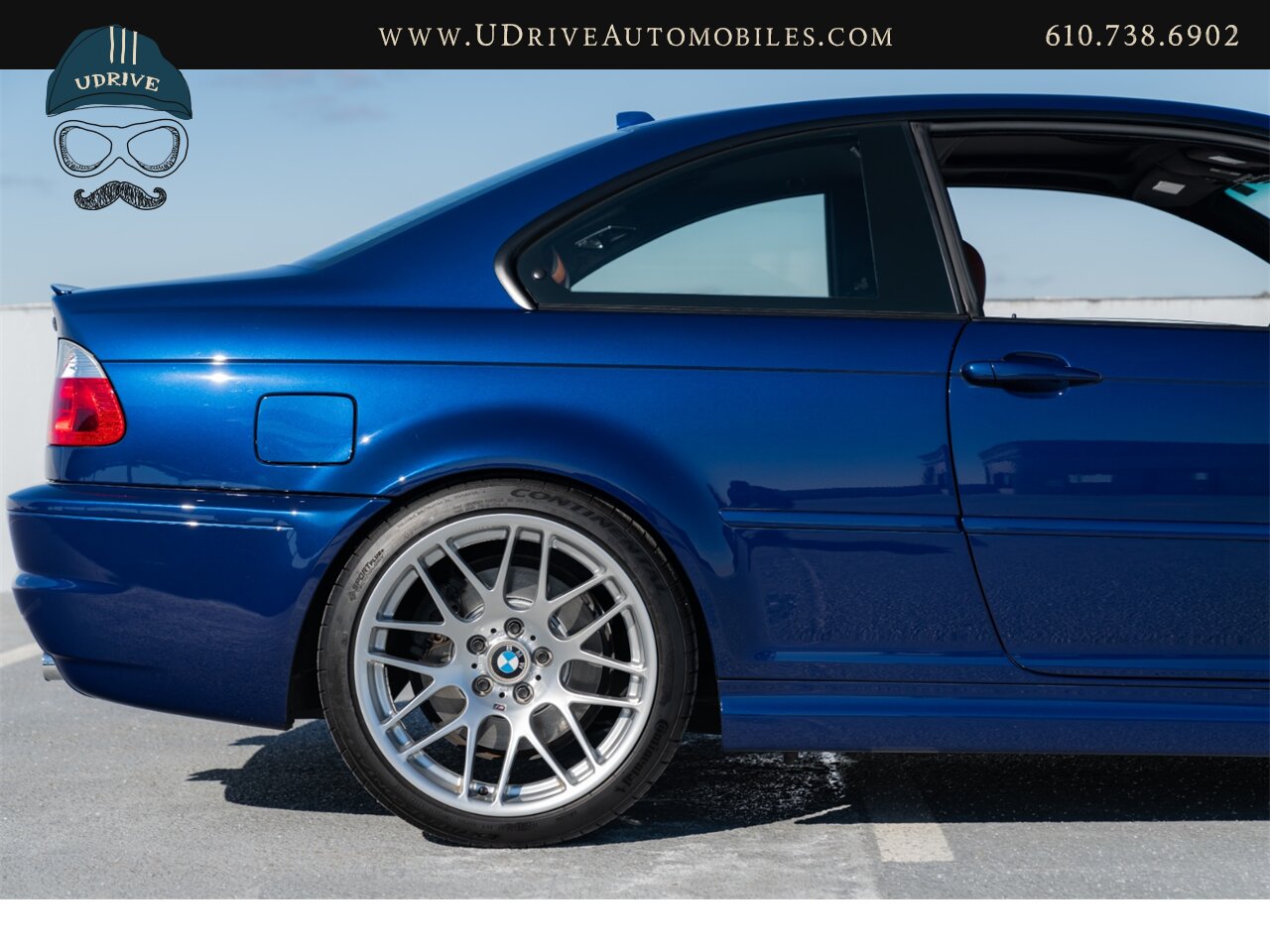 2006 BMW M3 E46 6 Speed Manual Competition Pkg Interlagos Blue  Cinnamon Leather - Photo 18 - West Chester, PA 19382