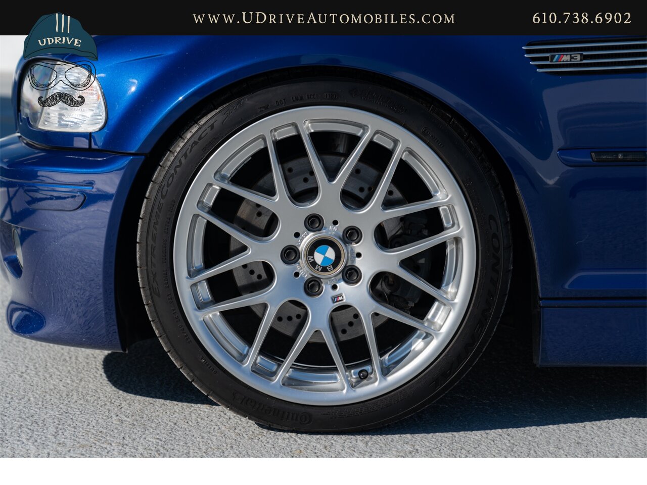 2006 BMW M3 E46 6 Speed Manual Competition Pkg Interlagos Blue  Cinnamon Leather - Photo 51 - West Chester, PA 19382