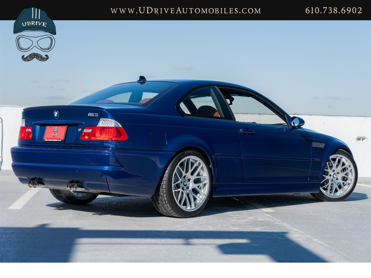 2006 BMW M3 E46 6 Speed Manual Competition Pkg Interlagos Blue  Cinnamon Leather - Photo 2 - West Chester, PA 19382