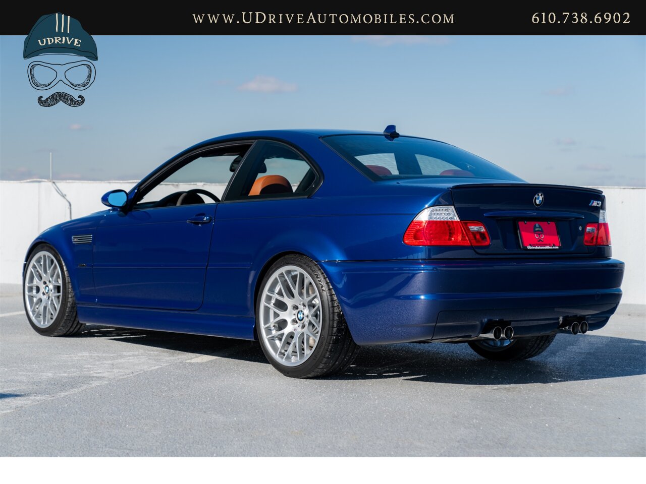 2006 BMW M3 E46 6 Speed Manual Competition Pkg Interlagos Blue  Cinnamon Leather - Photo 21 - West Chester, PA 19382
