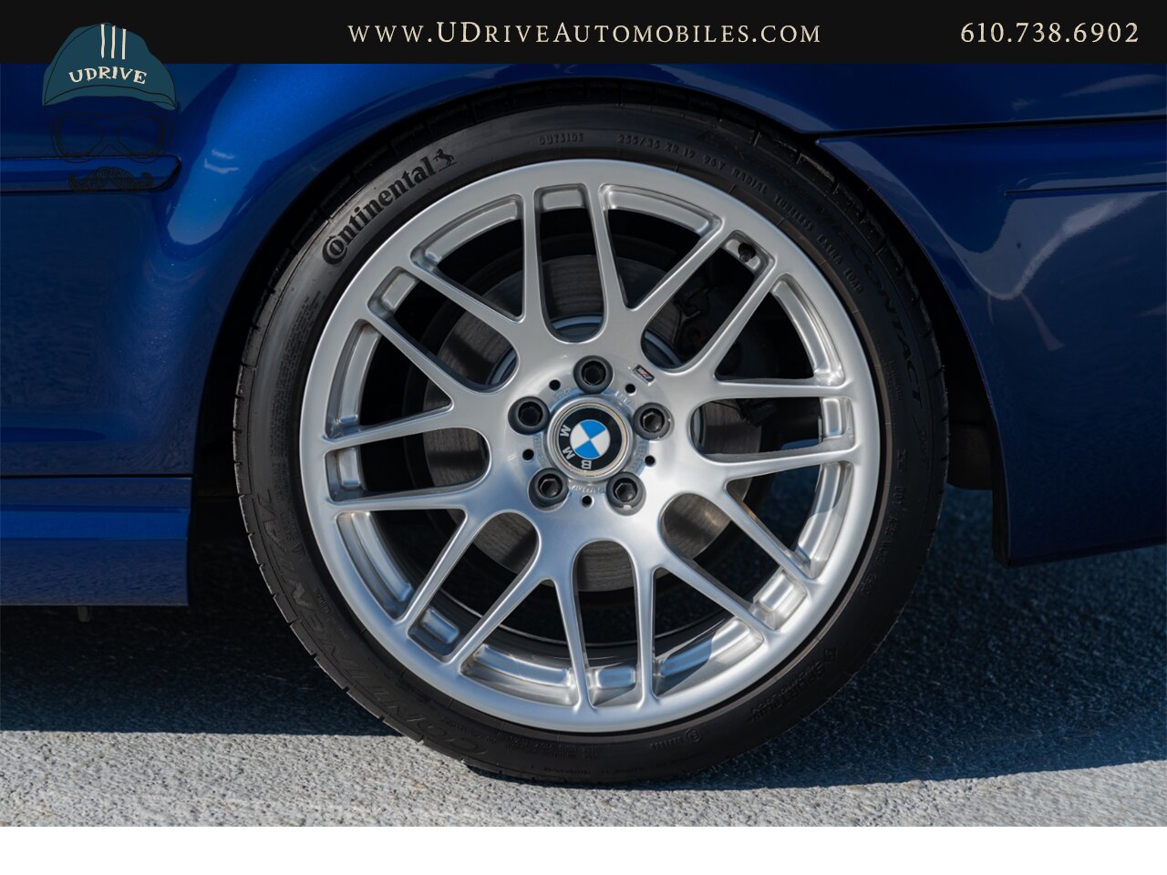 2006 BMW M3 E46 6 Speed Manual Competition Pkg Interlagos Blue  Cinnamon Leather - Photo 52 - West Chester, PA 19382