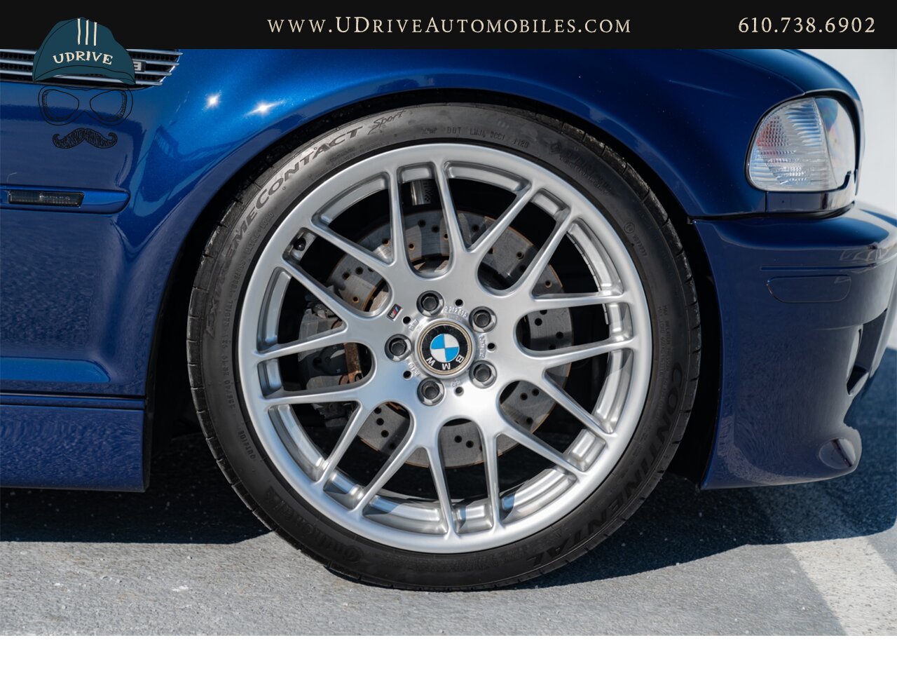 2006 BMW M3 E46 6 Speed Manual Competition Pkg Interlagos Blue  Cinnamon Leather - Photo 54 - West Chester, PA 19382