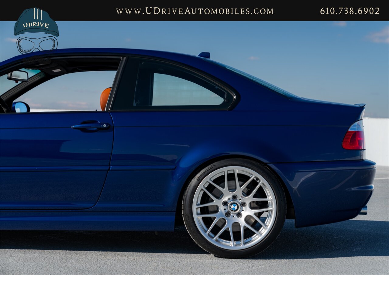 2006 BMW M3 E46 6 Speed Manual Competition Pkg Interlagos Blue  Cinnamon Leather - Photo 22 - West Chester, PA 19382