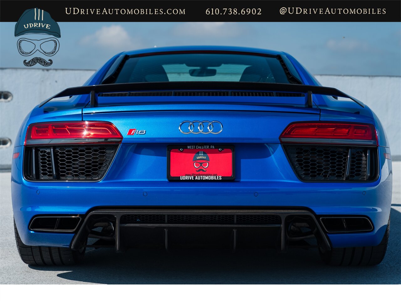 2017 Audi R8 5.2 quattro V10 Plus  Ara Blue Diamond Blue Stitch 1 Owner 6k Miles B&O 20s $202k MSRP Full PPF - Photo 22 - West Chester, PA 19382