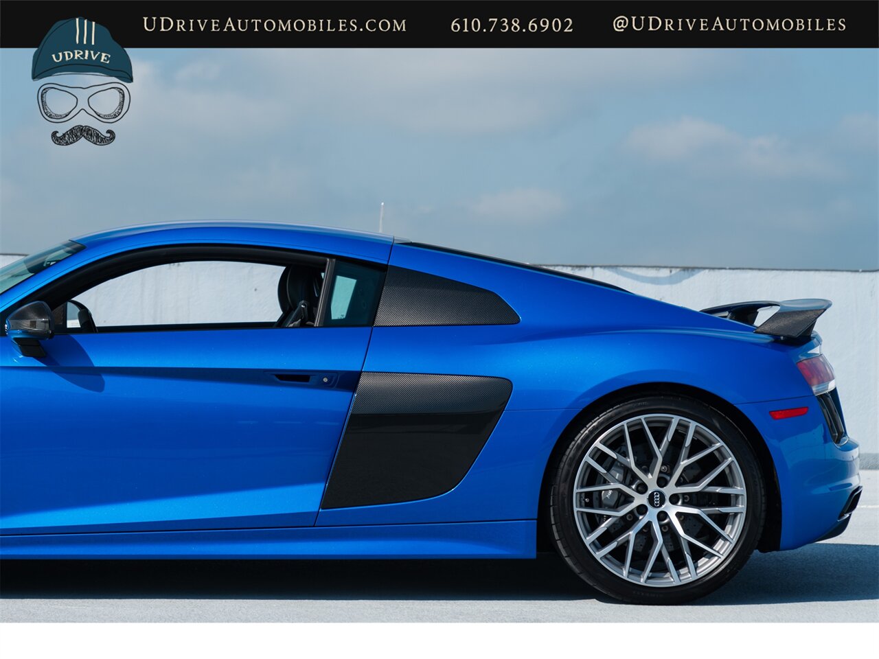 2017 Audi R8 5.2 quattro V10 Plus  Ara Blue Diamond Blue Stitch 1 Owner 6k Miles B&O 20s $202k MSRP Full PPF - Photo 26 - West Chester, PA 19382