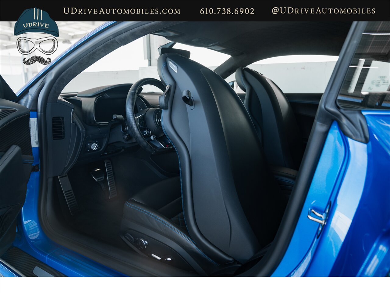 2017 Audi R8 5.2 quattro V10 Plus  Ara Blue Diamond Blue Stitch 1 Owner 6k Miles B&O 20s $202k MSRP Full PPF - Photo 47 - West Chester, PA 19382