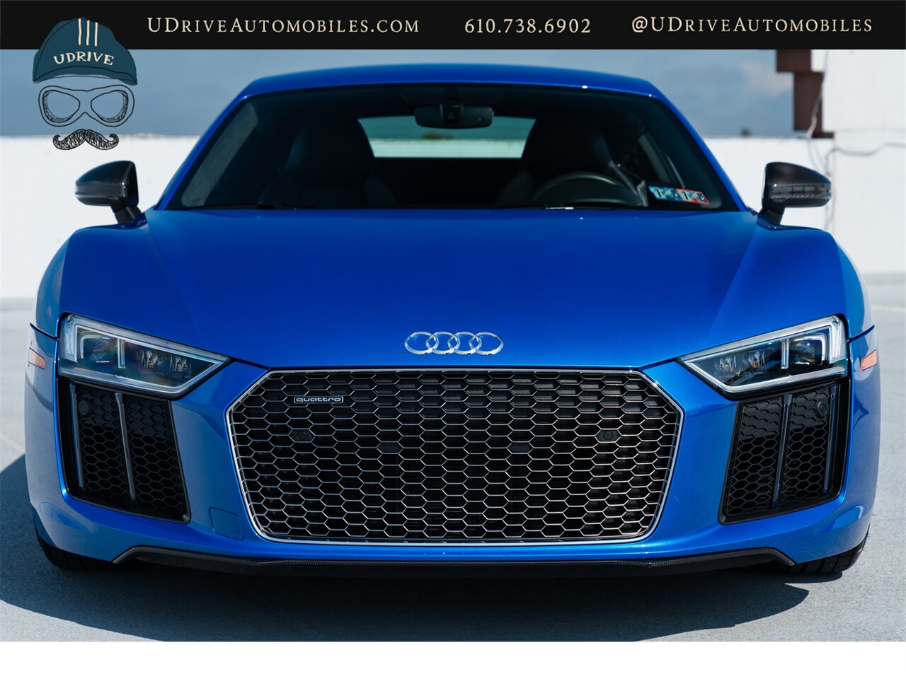 2017 Audi R8 5.2 quattro V10 Plus  Ara Blue Diamond Blue Stitch 1 Owner 6k Miles B&O 20s $202k MSRP Full PPF - Photo 14 - West Chester, PA 19382