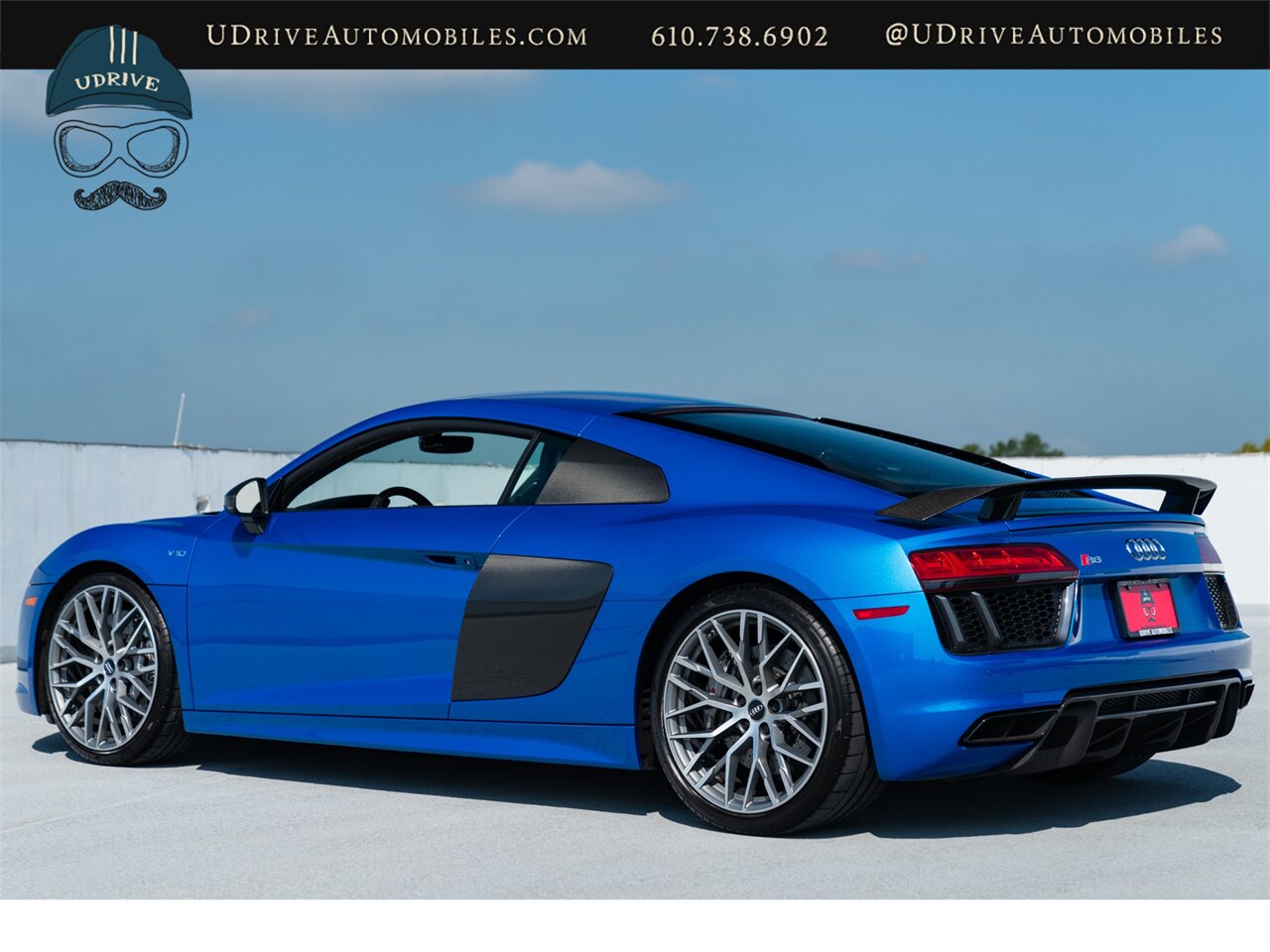 2017 Audi R8 5.2 quattro V10 Plus  Ara Blue Diamond Blue Stitch 1 Owner 6k Miles B&O 20s $202k MSRP Full PPF - Photo 25 - West Chester, PA 19382