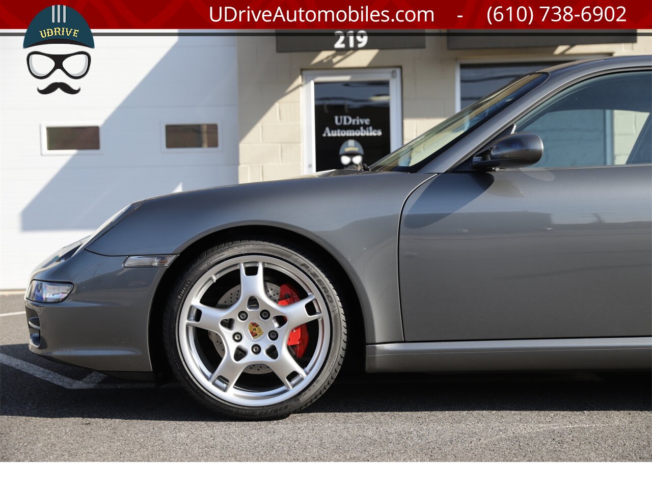 2008 Porsche 911 S 997S 9k Miles 6 Speed Chrono Sprt Shifter  Carbon Pkg Rare Color Meteor Grey - Photo 7 - West Chester, PA 19382