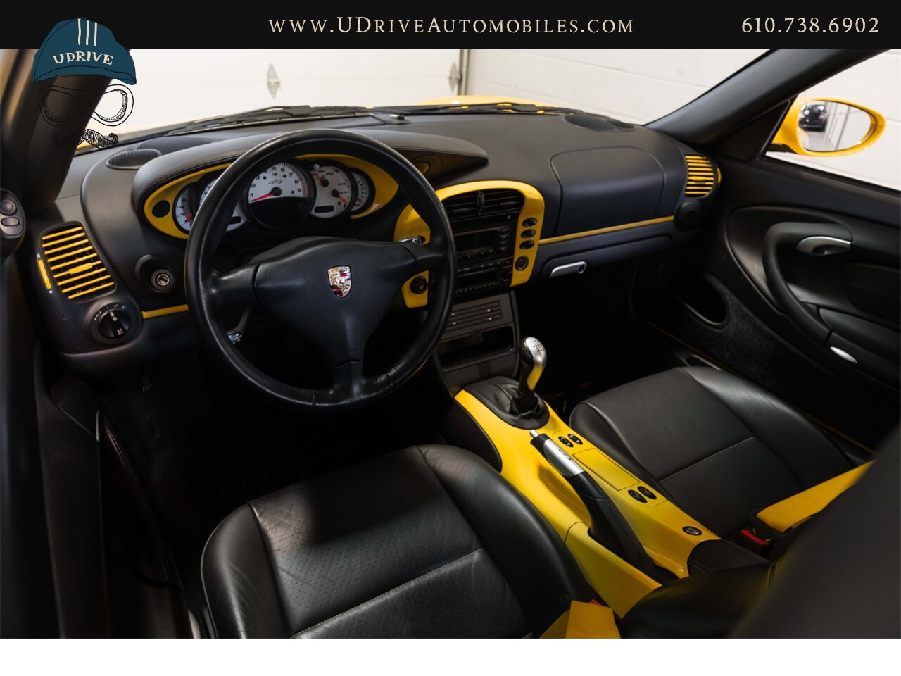 2005 Porsche 911 GT3 996 Speed Yellow Sport Seats Pntd Hardbacks  Pntd Console Deviating Stitch Yellow Accents Throughout - Photo 33 - West Chester, PA 19382