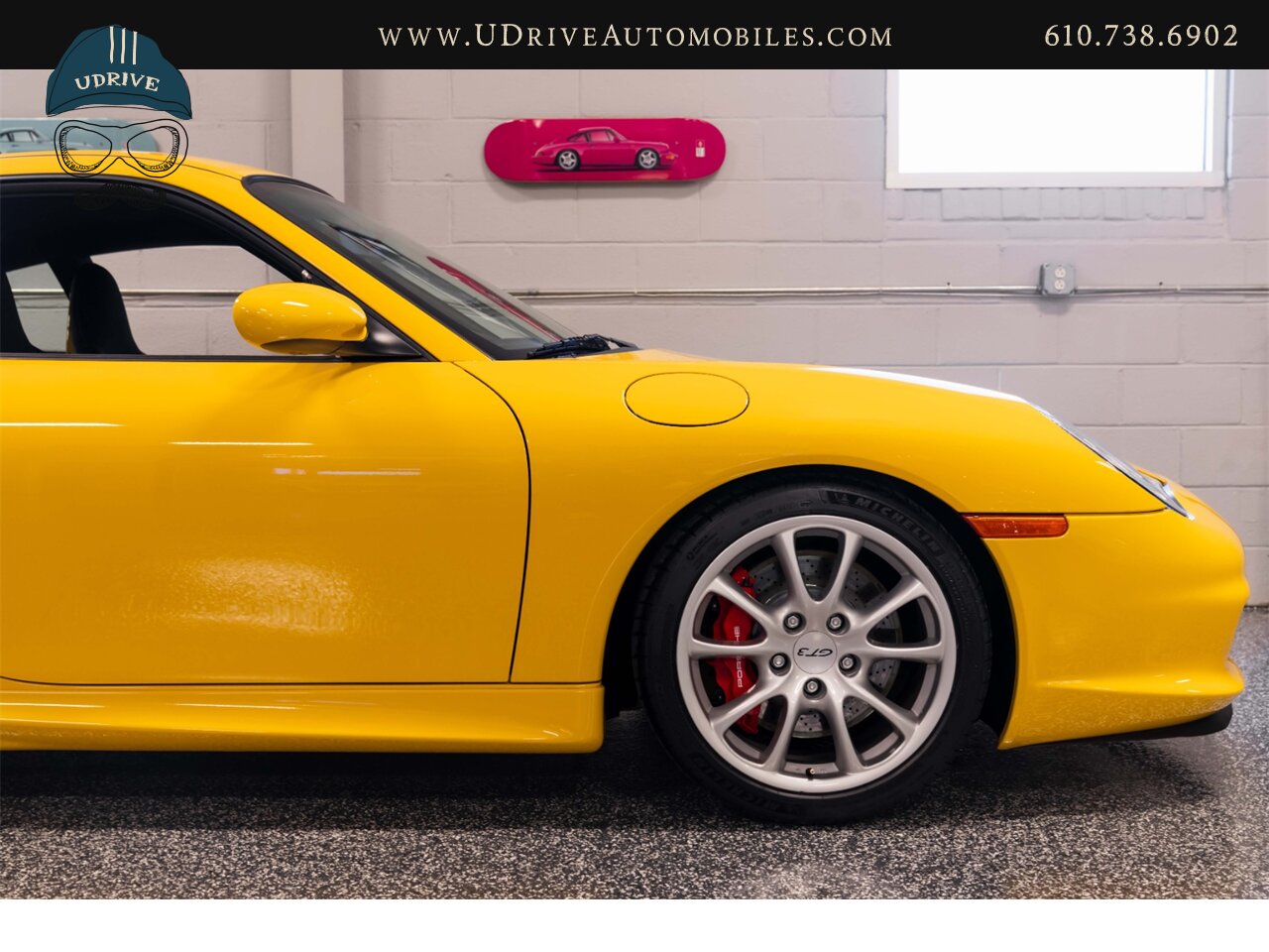 2005 Porsche 911 GT3 996 Speed Yellow Sport Seats Pntd Hardbacks  Pntd Console Deviating Stitch Yellow Accents Throughout - Photo 17 - West Chester, PA 19382