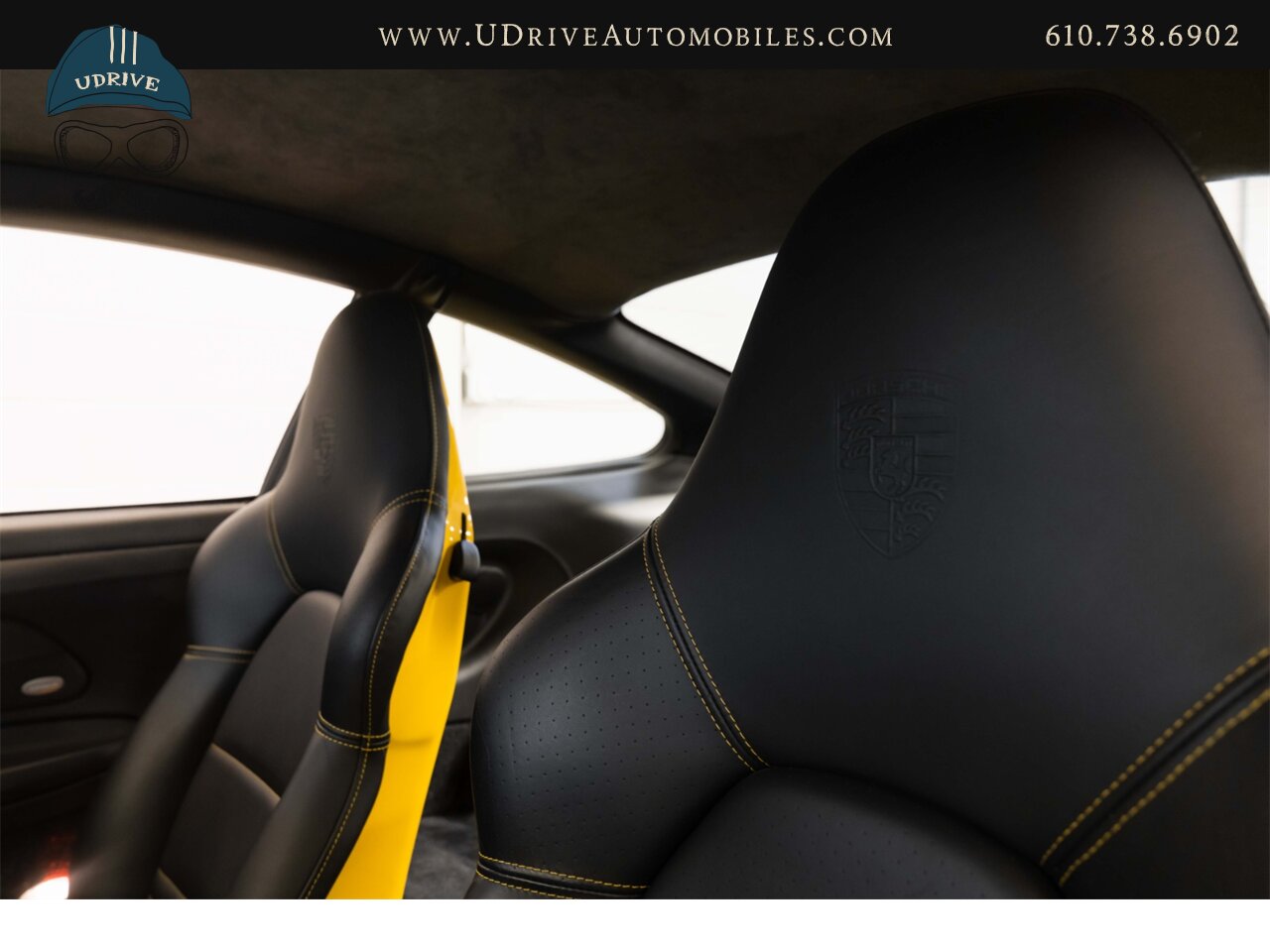 2005 Porsche 911 GT3 996 Speed Yellow Sport Seats Pntd Hardbacks  Pntd Console Deviating Stitch Yellow Accents Throughout - Photo 36 - West Chester, PA 19382