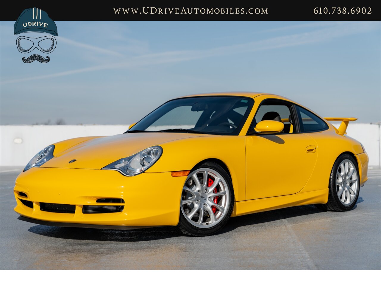 2005 Porsche 911 GT3 996 Speed Yellow Sport Seats Pntd Hardbacks  Pntd Console Deviating Stitch Yellow Accents Throughout - Photo 1 - West Chester, PA 19382