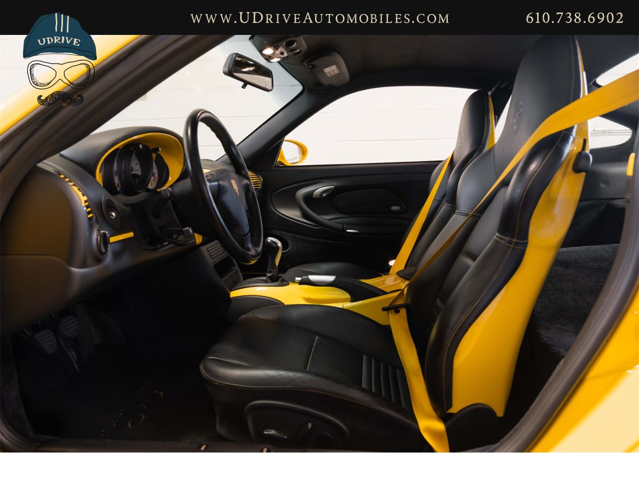 2005 Porsche 911 GT3 996 Speed Yellow Sport Seats Pntd Hardbacks  Pntd Console Deviating Stitch Yellow Accents Throughout - Photo 31 - West Chester, PA 19382