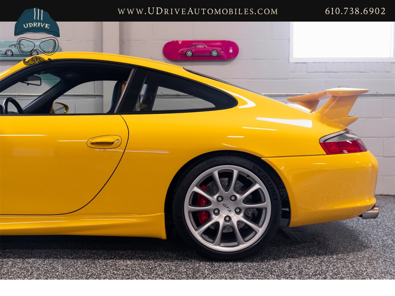 2005 Porsche 911 GT3 996 Speed Yellow Sport Seats Pntd Hardbacks  Pntd Console Deviating Stitch Yellow Accents Throughout - Photo 27 - West Chester, PA 19382
