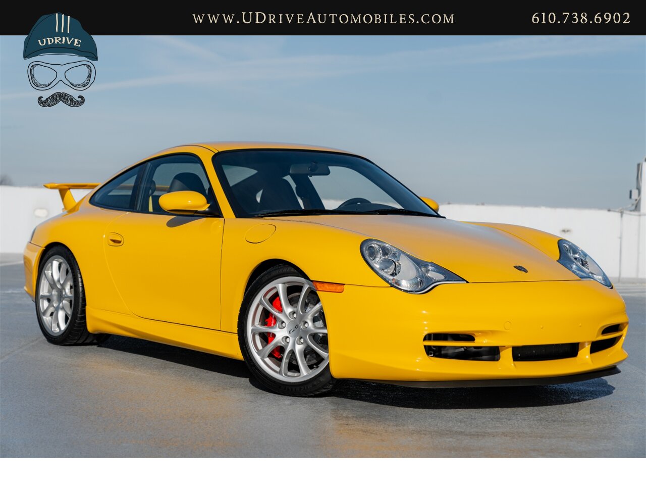 2005 Porsche 911 GT3 996 Speed Yellow Sport Seats Pntd Hardbacks  Pntd Console Deviating Stitch Yellow Accents Throughout - Photo 4 - West Chester, PA 19382