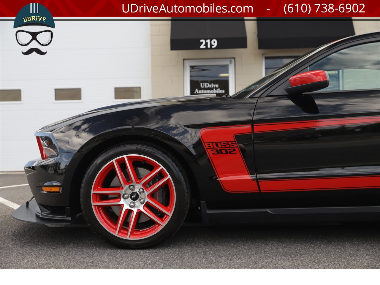 2012 Ford Mustang 866 Miles Boss 302 Laguna Seca #338 of 750  Red TracKey Activated - Photo 7 - West Chester, PA 19382