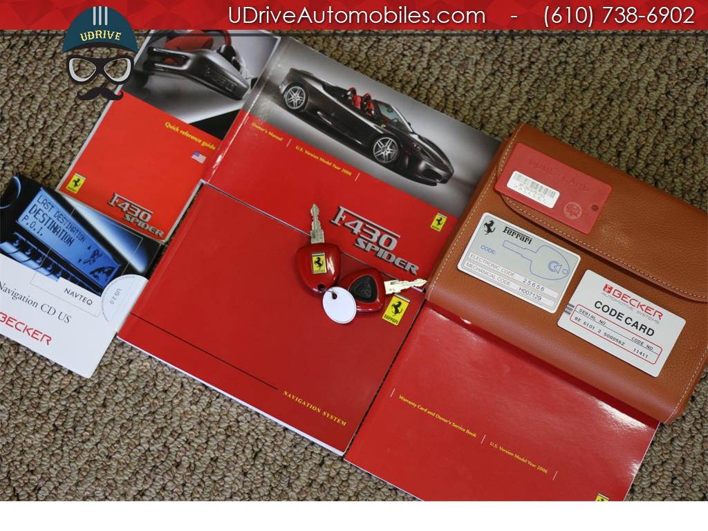 2006 Ferrari F430 6 Speed Manual Shields Daytonas HiFi Nav   - Photo 41 - West Chester, PA 19382