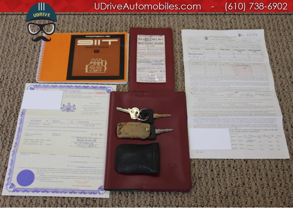 1970 Porsche 911 911T Detailed Service History 1 Owner Video   - Photo 60 - West Chester, PA 19382