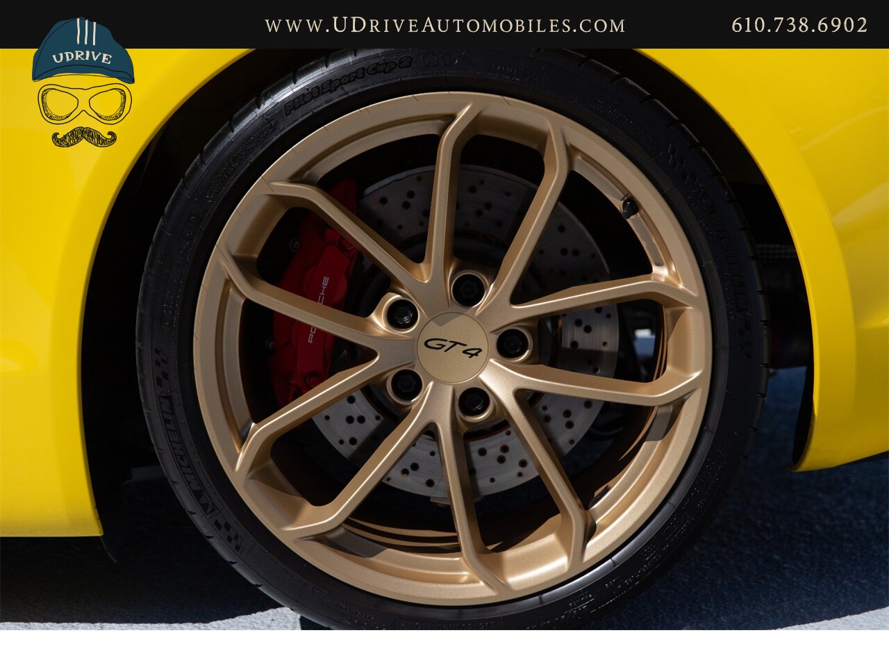 2016 Porsche Cayman GT4 1k Miles Full Lthr Adap Sprt Sts Yellow Stitch  Chrono Carbon Fiber Dundon D4 Street Power Pkg $42k in Extras - Photo 58 - West Chester, PA 19382