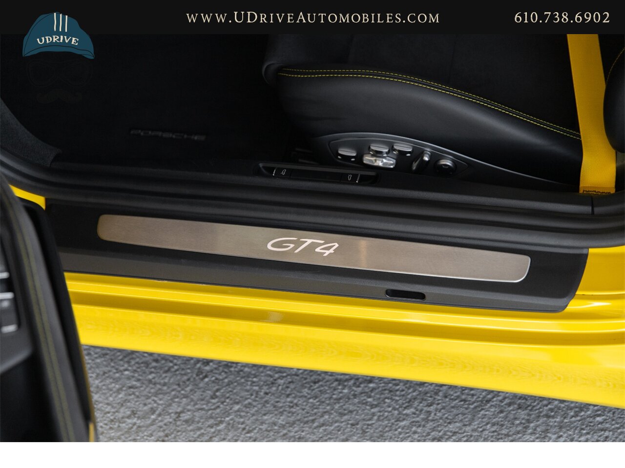 2016 Porsche Cayman GT4 1k Miles Full Lthr Adap Sprt Sts Yellow Stitch  Chrono Carbon Fiber Dundon D4 Street Power Pkg $42k in Extras - Photo 33 - West Chester, PA 19382