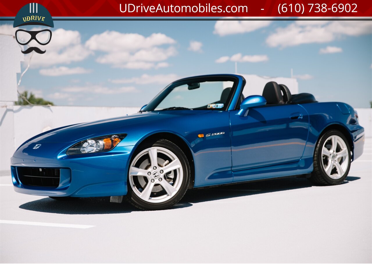 2008 Honda S2000 6k Miles 1 Owner Laguna Blue Pearl Collector Grade   - Photo 1 - West Chester, PA 19382