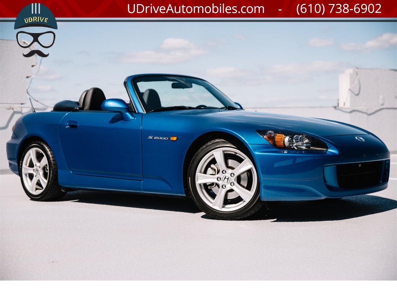 2008 Honda S2000 6k Miles 1 Owner Laguna Blue Pearl Collector Grade   - Photo 3 - West Chester, PA 19382