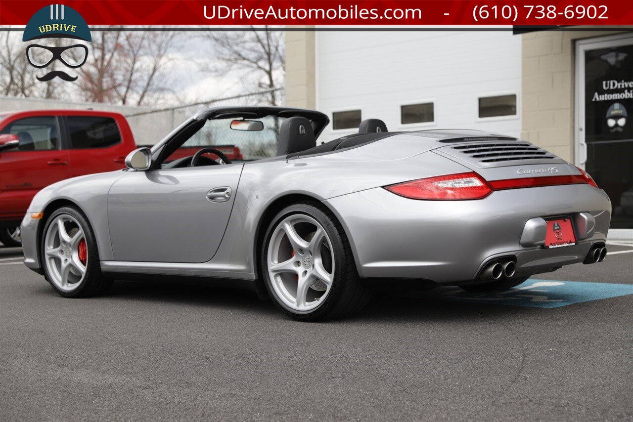 2009 Porsche 911 C4S Cabriolet 997.2 6 Speed Chrono Vent Seats  Bose Bluetooth GT Silver 24k Miles - Photo 24 - West Chester, PA 19382