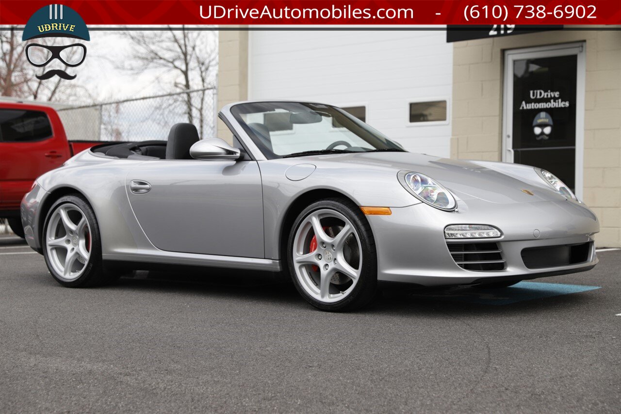 2009 Porsche 911 C4S Cabriolet 997.2 6 Speed Chrono Vent Seats  Bose Bluetooth GT Silver 24k Miles - Photo 16 - West Chester, PA 19382