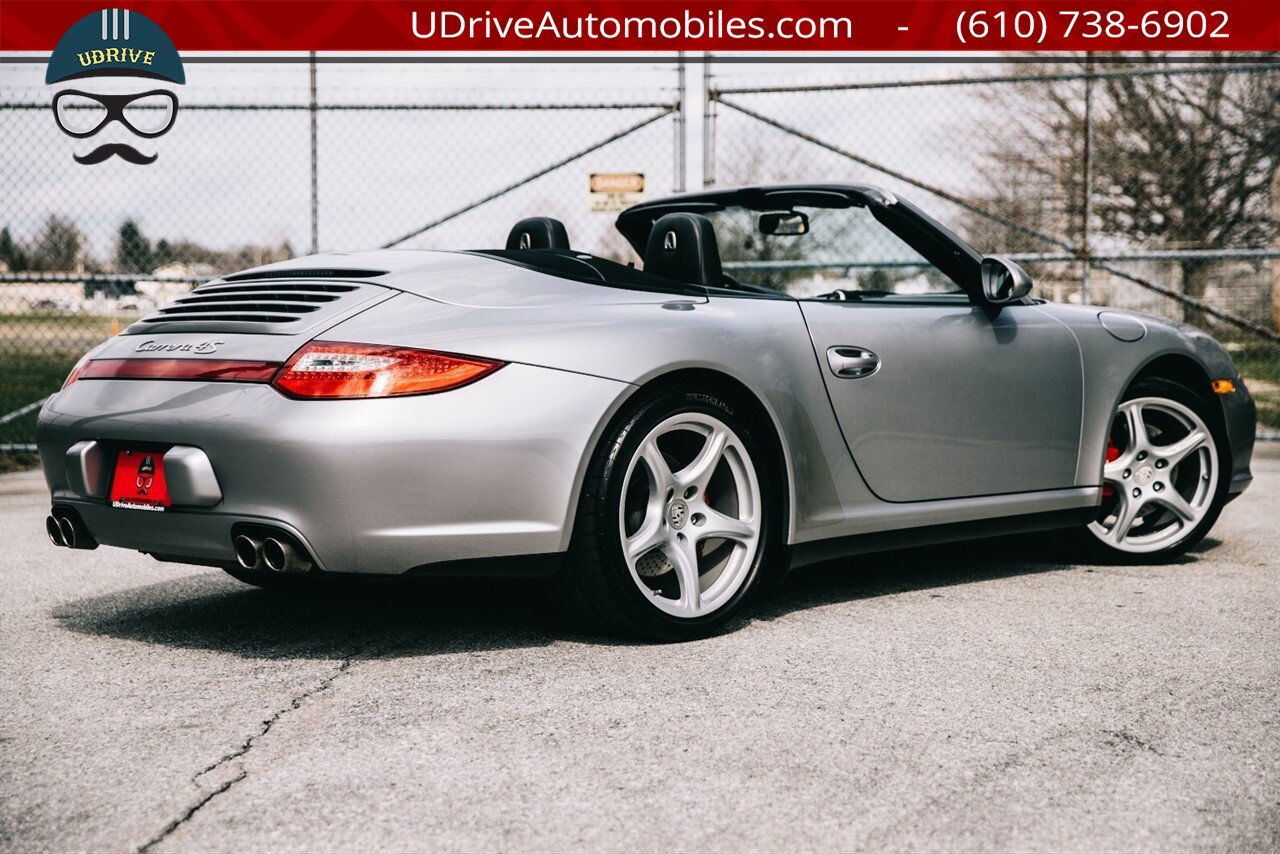 2009 Porsche 911 C4S Cabriolet 997.2 6 Speed Chrono Vent Seats  Bose Bluetooth GT Silver 24k Miles - Photo 3 - West Chester, PA 19382