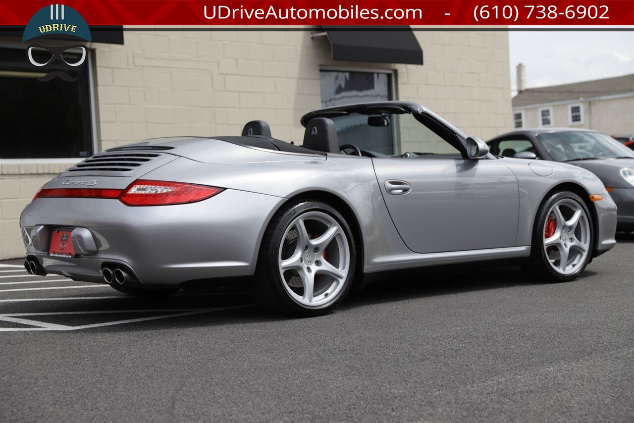2009 Porsche 911 C4S Cabriolet 997.2 6 Speed Chrono Vent Seats  Bose Bluetooth GT Silver 24k Miles - Photo 20 - West Chester, PA 19382