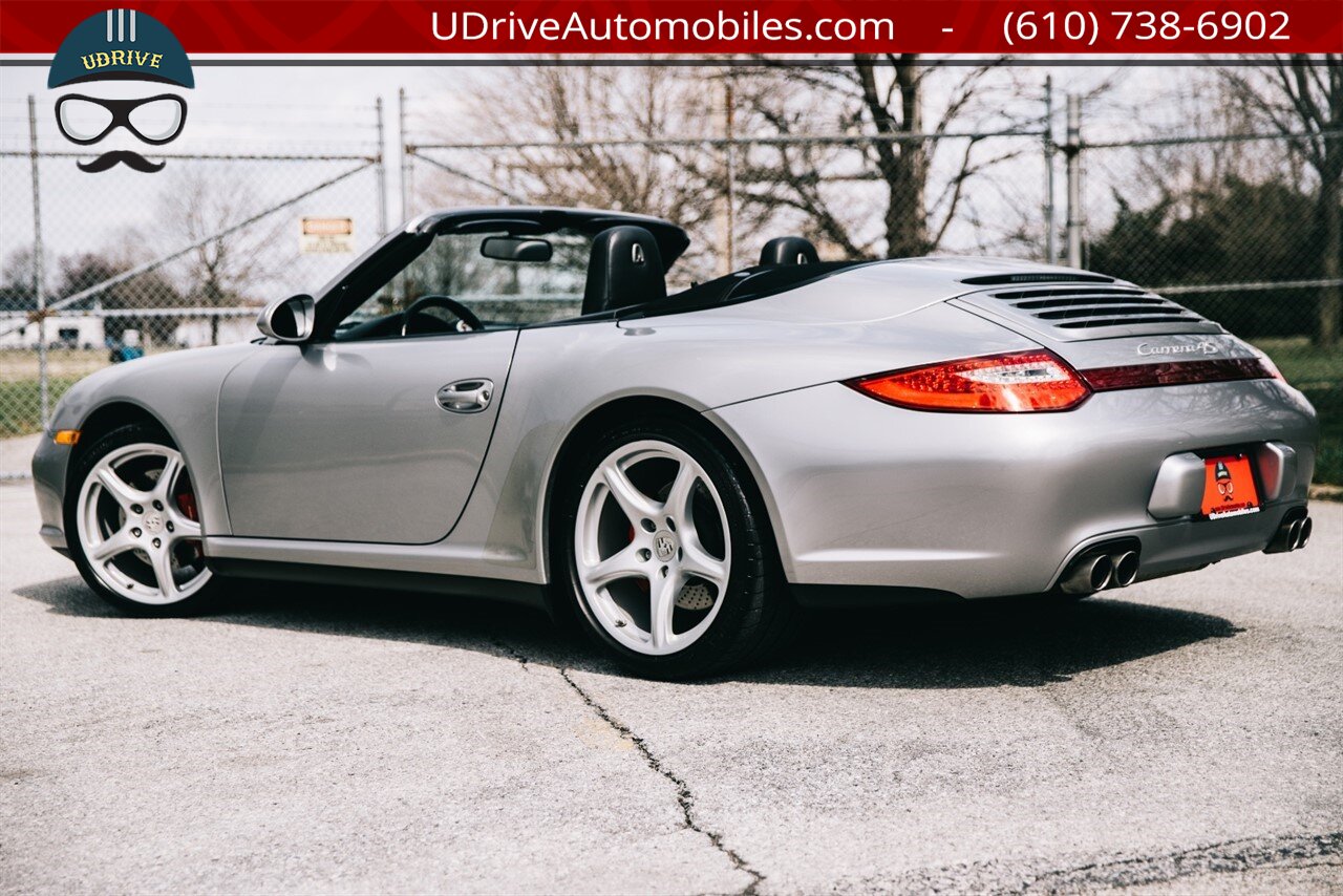 2009 Porsche 911 C4S Cabriolet 997.2 6 Speed Chrono Vent Seats  Bose Bluetooth GT Silver 24k Miles - Photo 5 - West Chester, PA 19382