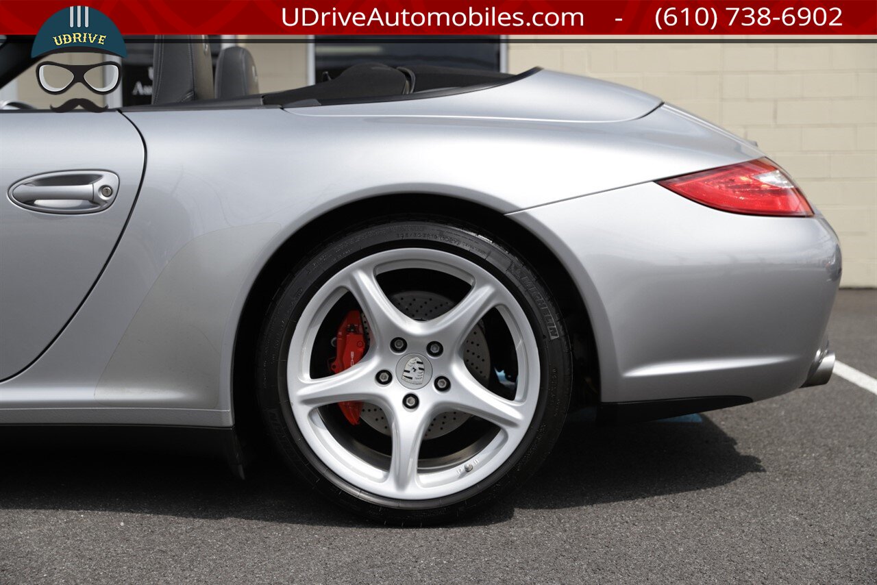2009 Porsche 911 C4S Cabriolet 997.2 6 Speed Chrono Vent Seats  Bose Bluetooth GT Silver 24k Miles - Photo 25 - West Chester, PA 19382