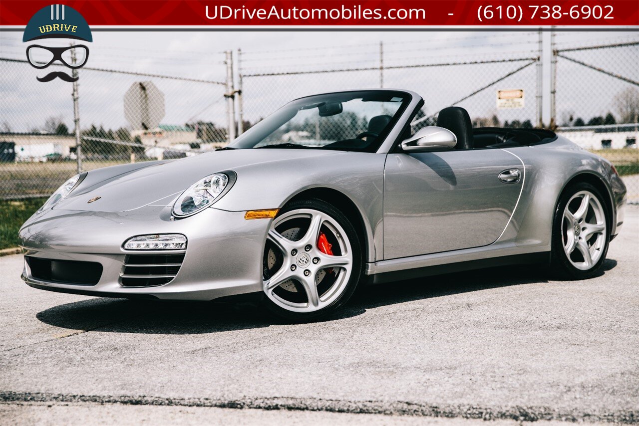 2009 Porsche 911 C4S Cabriolet 997.2 6 Speed Chrono Vent Seats  Bose Bluetooth GT Silver 24k Miles - Photo 1 - West Chester, PA 19382