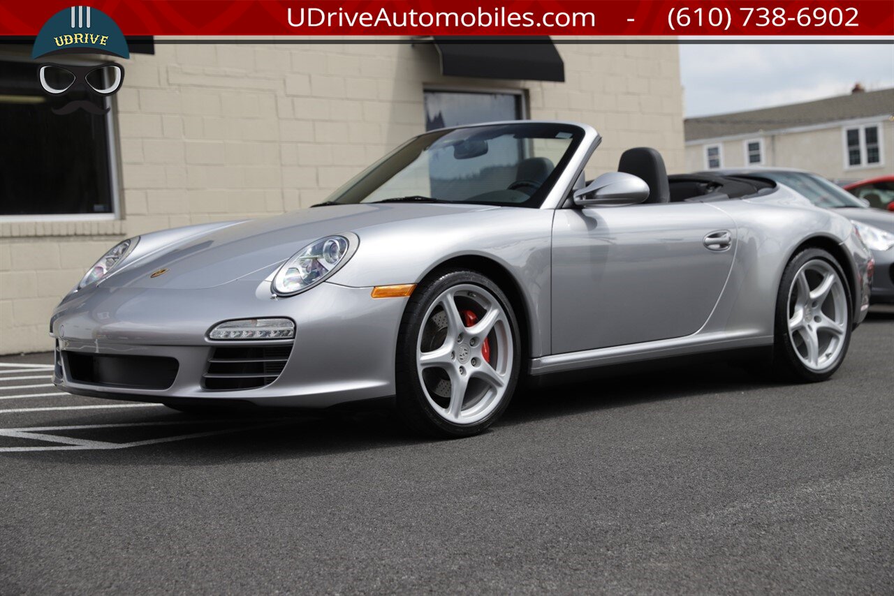 2009 Porsche 911 C4S Cabriolet 997.2 6 Speed Chrono Vent Seats  Bose Bluetooth GT Silver 24k Miles - Photo 11 - West Chester, PA 19382