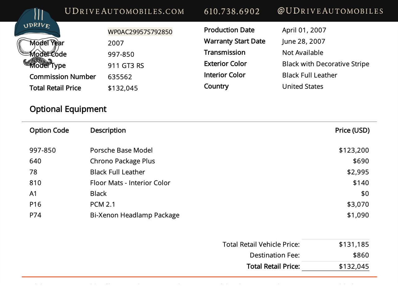 2007 Porsche 911 GT3 RS   - Photo 8 - West Chester, PA 19382