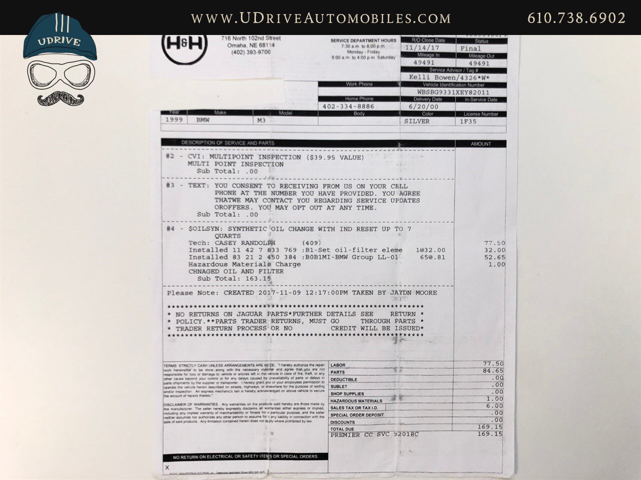 1999 BMW M3 E36 Vader Seats Documented Service History  Same Owner Since 2000 - Photo 66 - West Chester, PA 19382