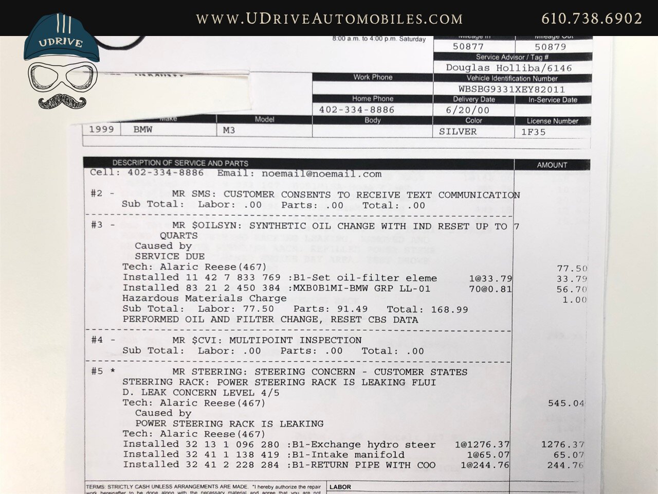 1999 BMW M3 E36 Vader Seats Documented Service History  Same Owner Since 2000 - Photo 62 - West Chester, PA 19382